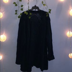 Navy blue cardigan